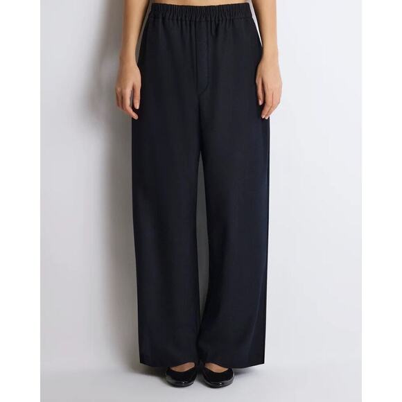Roucha Plana straight leg trouser Pants in midnight navy size C US L